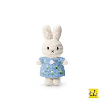 Miffy 米飛和她的粉藍鬱金香洋裝