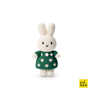 Miffy 米飛和她的綠色花朵洋裝