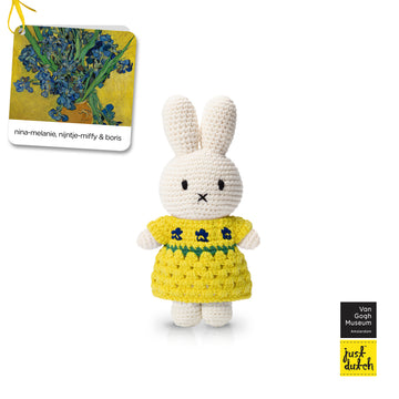 Miffy 米飛和她的新款梵谷鳶尾花洋裝