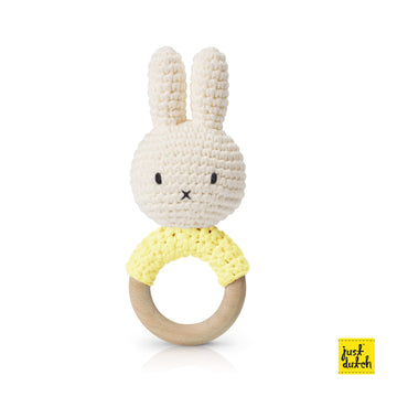 Miffy 米飛 手搖鈴 - 粉黃