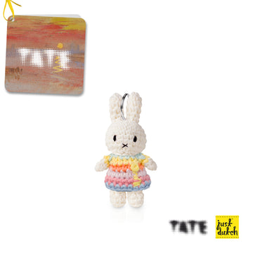 Miffy 米飛 手工編織 鑰匙圈 - 透納