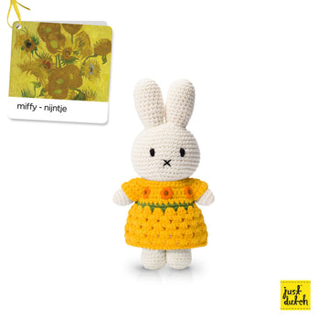 Miffy 米飛和她的新款梵谷向日葵洋裝