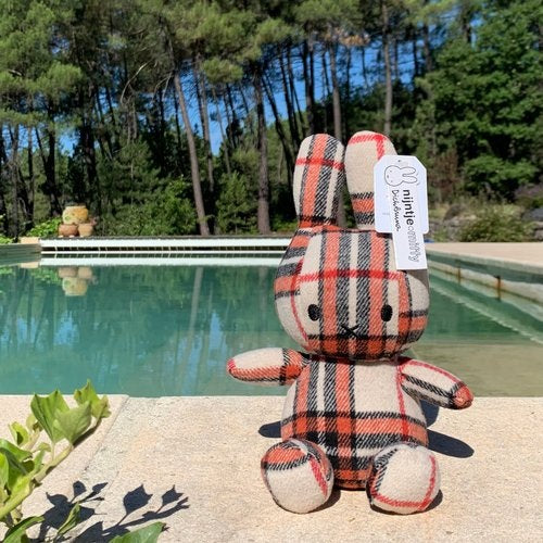 Bon Ton Toys | Miffy Check 米飛 格紋 娃娃 23 公分